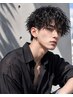 【Men'sクーポン/人気NO.2】カット + 特殊パーマ / ¥14000