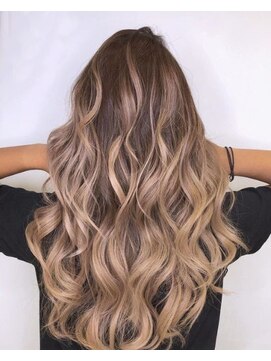 ロア インターナショナル 新宿店(LoA International) リアル海外バレイヤージュ