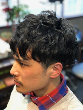 ヘアーアンドスパ トリコ(Hair&Spa torico) ツーブロック マッシュ パーマ