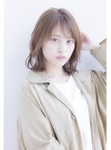  【寺尾拓巳】大人かわいいイルミナカラーくびれミディアムボブ
