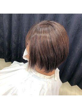 ガーデン 美容室 ショートボブ