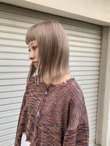 オンヌ(onnu) 秋冬おすすめケアブリーチ使用のカカオベージュ