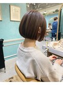 【石畑結華】おさまるナチュラルミニボブ