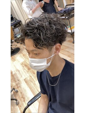 アピッシュ ギンザ(apish ginza) アップバングマッシュ×ソフトツイスト