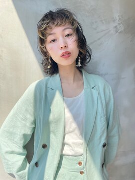 ヘアーリゾートレガロ 八尾店(Hair Resort regalo) レイヤーウルフボブ