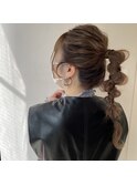 紐を使わなくても出来る紐アレンジ☆