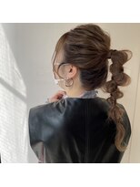 ユーフォリア 新宿通り(Euphoria) 紐を使わなくても出来る紐アレンジ☆