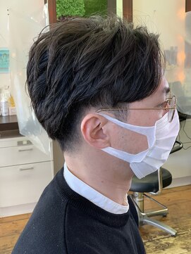 フレンズ 環状通東店(friend's) センターパート ツーブロック 2