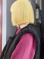 ゼストララ(ZEST Lara)&nbsp;ハイトーンボブ×ダブルカラーケアブリーチ【吉祥寺】