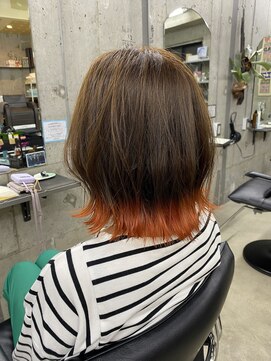 蜃気楼 （（（蜃気楼）））オレンジのグラデーションカラー