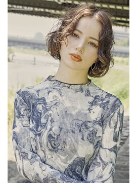 ルク(RUKU) 大人可愛いボブヘア２０代３０代４０代ボブ/パーマ