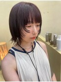 伸ばしかけボブ