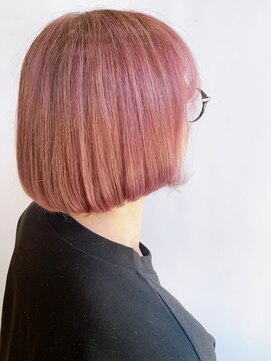 ヘア イノウエ HAIR INOUE 派手色ボブ!!