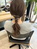 【iori 指名限定】カット＋カラー＋トリートメント＋簡単アレンジ