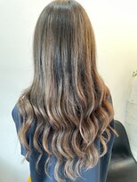 ラビス クローバー(Lovis clover)&nbsp;グレーベージュ　レイヤーロング