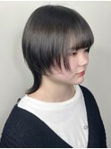ショートウルフミディアムウルフカット顔まわりレイヤーカット