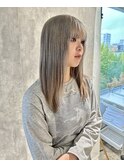 ホワイトグレージュケアブリーチ