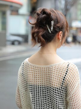 エンディアリング 東銀座(Endearing) イメチェンスタイル/フルバング/似合わせカット//東銀座