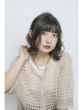 リアン バイ プロデュース 永山店(Lien by Produce) ゆるふわカール×髪質改善カラー/デジタルパーマ外ハネボブ#2