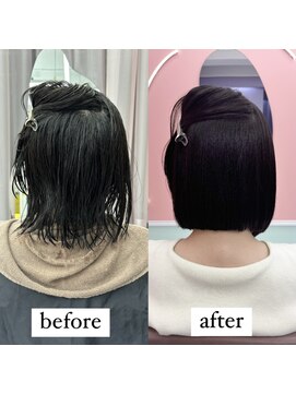 ガーランド(Girland) 【girland】髪質改善縮毛矯正 韓国風/レイヤーカット