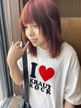 ダアッカ(da acca) ルーツカラーピンク