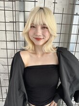 ウム(UMM) 【國守泰弘】韓国ベージュカラー/前髪/顔周り/レイヤーカット