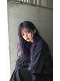 長崎　韓国ヘア×パープルカラー