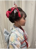 七五三　日本髪♪　　着物レンタル＆着付けご予約のお客様限定