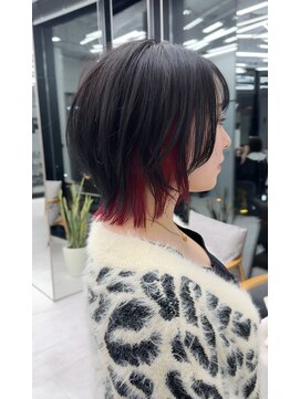 ビューナゴヤ 名駅(VIEW NAGOYA) 似合わせカット/ショートボブ/小顔ヘア/メルティカラー/くせ毛