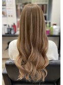 Milk tea×Extension Balayage☆☆