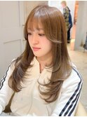 ■着物ヘアメルティカラー似合わせカットウェーブミディアムA