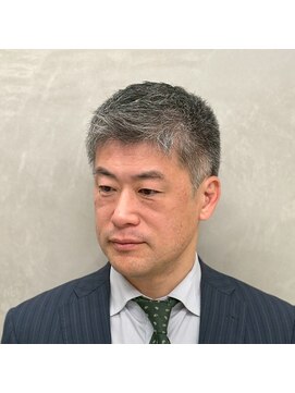 サームマン 人形町(SARM MAN) スーツが似合う◎品格ショートスタイル/アップバンク