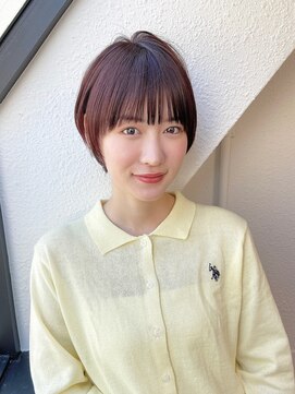 ナツヤ(NATSUYA) 前髪ありショートひし形ショート30代40代