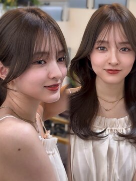 コート 表参道(Cote) ブリーチなし透明感カラー/アッシュグレージュオリーブブラウン