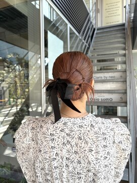 クラリス バイネオ 武蔵小杉(Claris by neo) 韓国カチモリシニオンヘアアレンジ☆ 武蔵小杉・元住吉