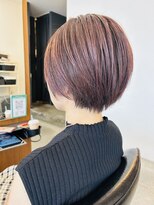 ラヴィ(LaVie produced by ApaKabar)&nbsp;【ボルドー×ショートボブスタイル】