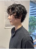 【杏】パーマ