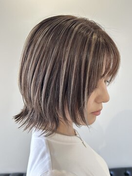 リットバイディア 茅ヶ崎(Lit by diar) 茅ヶ崎/ハイライト/髪質改善/白髪ぼかし/ショート/ボブ/レイヤー
