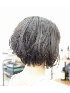 ヘアーノッキン(hair knock’n) 癖を活かしたショートボブ