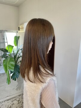 エニー(ENNY) オリーブベージュ　宇佐　宇佐市美容室