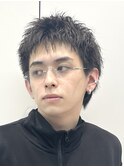 スパイキーショートアクティブショートメンズヘアmen'sメンズ