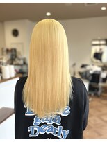 オーダイム(ou' dime)&nbsp;ショートブリーチケアブリーチレイヤーカット髪質改善