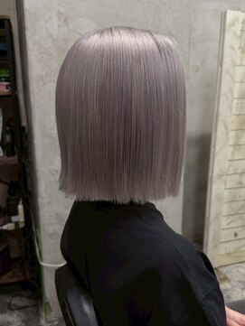 アポロ 横浜駅店(apollo) ブリーチ/ミディアムヘア/デザインカラー/フェイスフレーミング