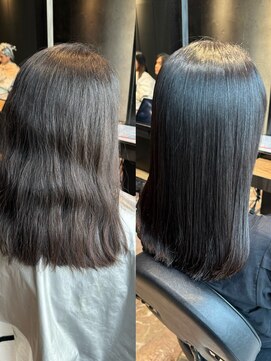 エノア 東京(ENORE) ストレートスタイル/艶髪/髪質改善/縮毛矯正/20代30代40代