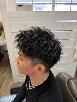 ジョンラッセル(John Russell) 波巻き＋ツイストスパイラル