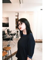 エヴリィ(every)&nbsp;暗髪レイヤーボブ/髪質改善カラー