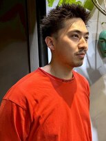 ヴヴ(Bub)&nbsp;スパイキーショート アップバング 黒髪ショート ツーブロック