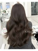 韓国ヘア　透明感カラー　グレージュ