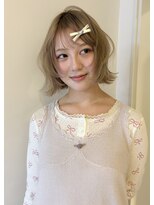 ゾーイダイミョウ(ZOEY daimyo)&nbsp;福岡　ミルクティーカラー