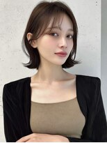 クイーン バイ ノイズ 西院(QUEEN by noism)&nbsp;大人可愛い20代30代40代小顔ウルフレイヤーロング